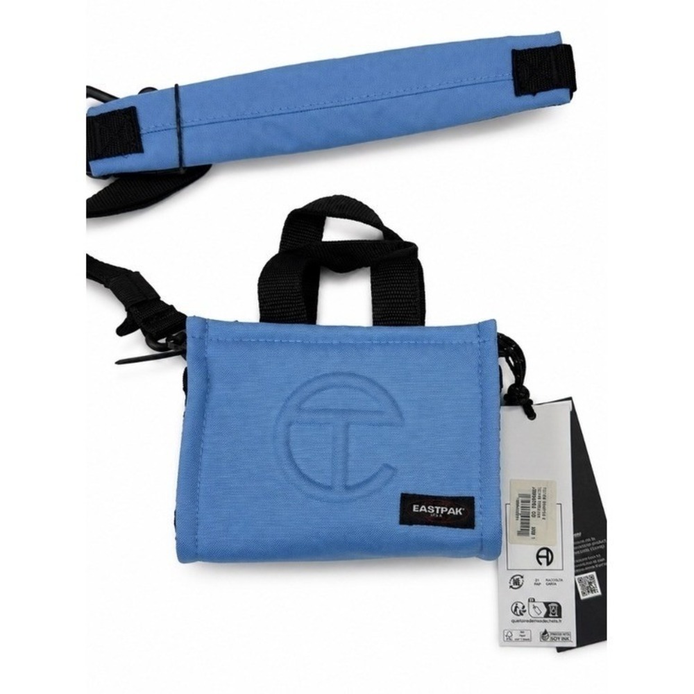 Telfar x Eastpak Small Shopping Bag Cerulean Blue Crossbody Tote NWT